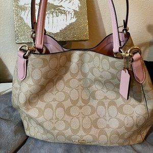 COACH Pink Multi - Compartment Bag